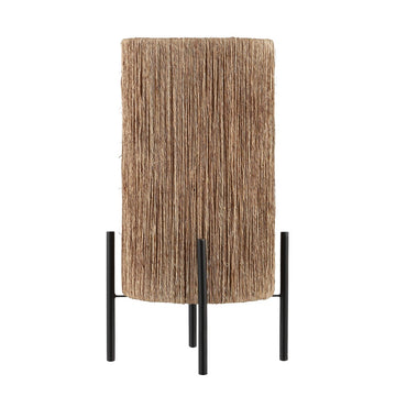 Kai 16.5" Coastal Minimalist Rattan LED Table Lamp - JONATHAN Y
